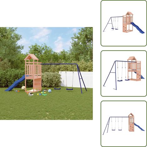 Spielturm Massivholz Douglasie - Holzspielplatz - Spielturm - Douglasie - Gartenmöbel - Outdoorspielgeräte