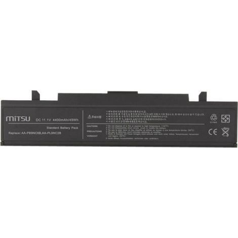 Batterie Portable - 4400 mAh - Lithium Ion - Compatible Avec Ordinateurs Portables Samsung Modèles PB9NC6B PB9NC6W PB9NS6B PL9NC2B PL9NC6W - 1 Pièce