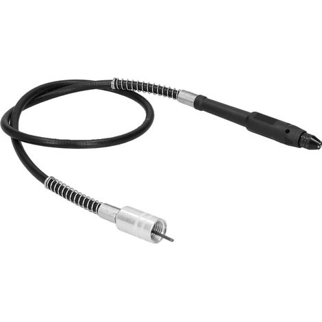 Kaelt - Accessoire pour une perceuse Perceuse électrique arbre flexible 3.2MM mandrin arbre flexible accessoires d'outils électriques 1.1m, noir (1/5)