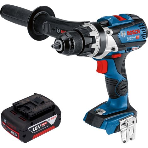 Bosch GSR 18V-110 C Trapano avvitatore professionale a batteria 18 V 110 Nm brushless + 1x batteria ricaricabile 5,0 Ah - senza caricabatterie