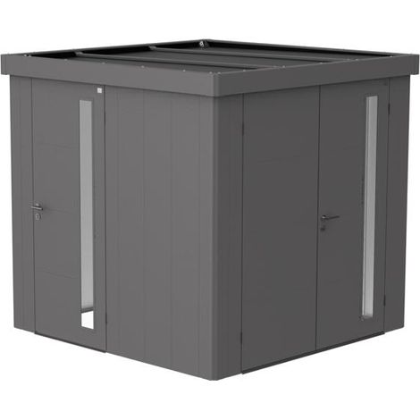 Gerätehaus Neo Zusatztür quarzgrau-metallic