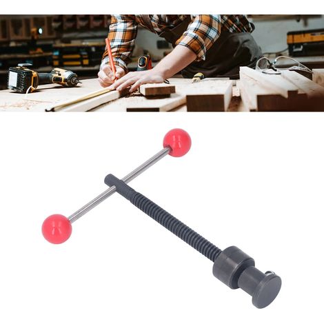 Pince à vis à manivelle, jeu d'écrous et de vis en T, pince de levage pour machines à bois T12180 mm (1/5)