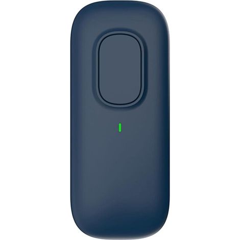 Mini purificateur d'air à ions négatifs, générateur d'ions négatifs domestique enfichable, élimination des odeurs, bleu (1/5)