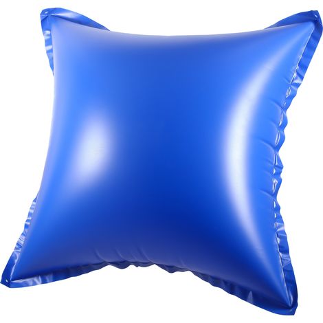 Jiubiaz Cojín de piscina invernada cojín de aire cojín invernal cubierta de piscina cojín de piscina 120x120cm cuadrado para piscinas elevadas como cubierta invernal 1 unidad (1/5)