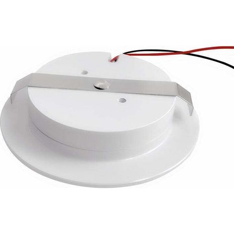 Mini Spot LED Encastrable perçage 55mm diamètre 68mm Compact 3W DC12V étanche IP54 Salle de bain, cuisine, meubles (Aluminium, Blanc Naturel 4000K) [Classe énergétique E] (1/5)