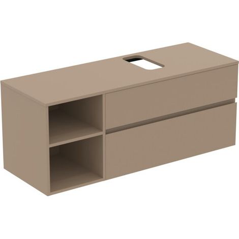 Ideal Standard E3505UP WT meuble sous-lavabo Finesse découpe g/d (1/3)