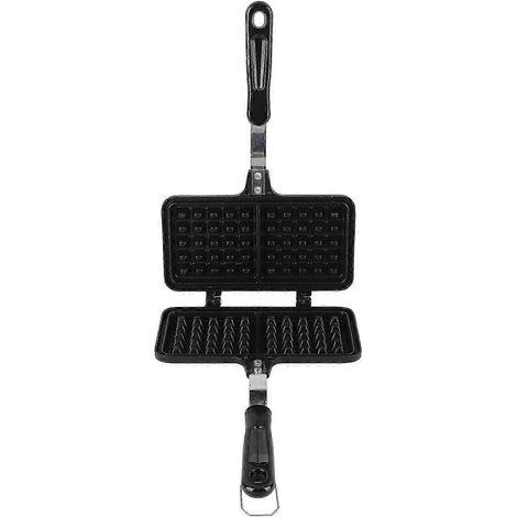 Gaufrier double couche de type cuisinière - fabriqué en aluminium pour une conduction thermique uniforme (1/5)