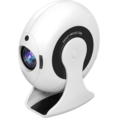 Filiyano – Projecteur CD200 1 Go + 8 Go Android 11.0 Home Cinéma Rotation 270° LCD Blanc (1/5)