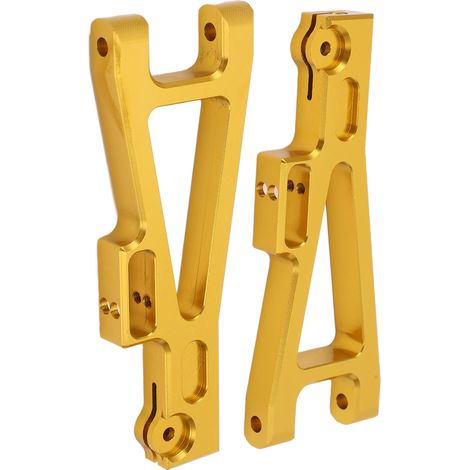 bras de suspension inférieur avant et arrière en alliage d'aluminium pour voiture/camion JLB 1/10 (série or) (1/5)