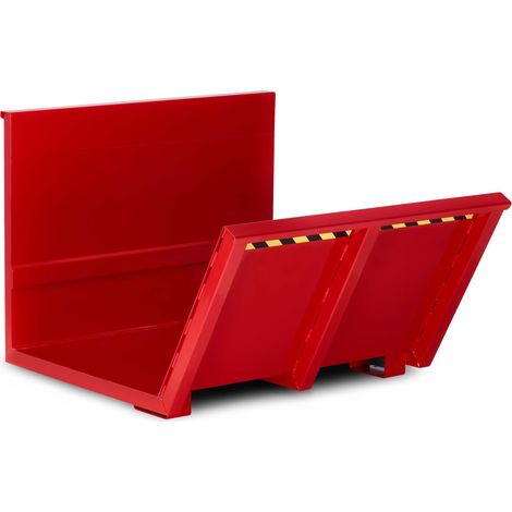 RR Industrietechnik Langgutkipper Typ RLK 1250x1570x980mm RAL 3000 Feuerrot
