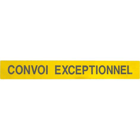 TOPCAR - Panneau convoi exceptionnel rigide - 16587 - Ce produit de marque TOPCAR est neuf.