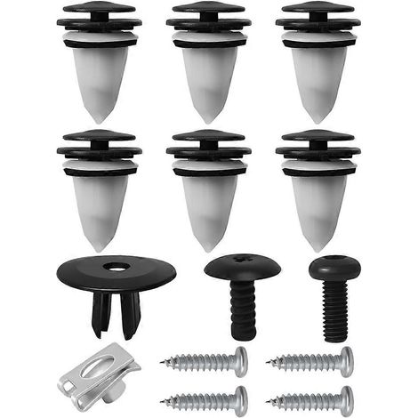 Kit de montage de prise d'air de capot 51132757697 pour MINI Cooper R56 S 2007-2013 et R55 S Clubman 2008-2015 (ensemble complet) (1/5)