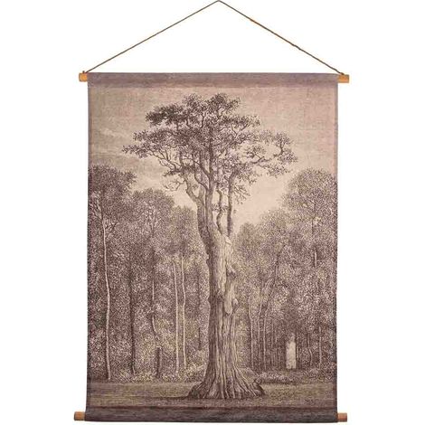 Lienzo pergamino de tela impresa 76x97x3 cm (1/5)