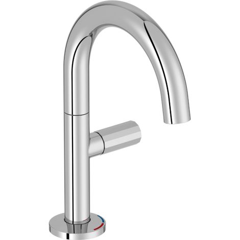Mitigeur de lavabo avec poignée latérale JACOB DELAFON Grands Boulevards chromé