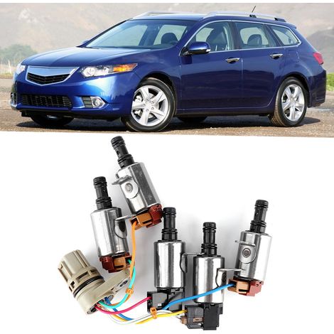 Magnetventil-Satz für das Getriebe, kompatibel mit Honda Accord, Acura CR-V, Element 28500 PRP-004 (1/5)