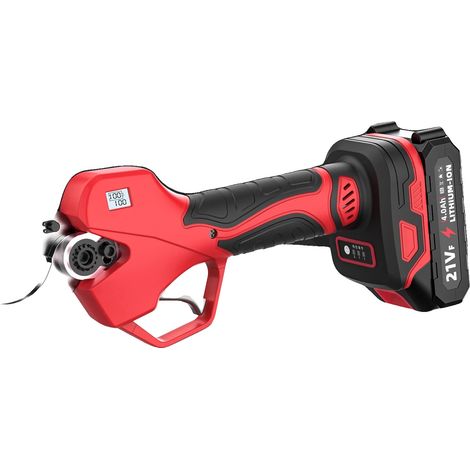 Tijeras de podar, motor sin escobillas, diseño ligero, 1 batería, enchufe europeo. (1/2)
