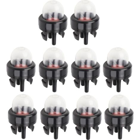 Lot de 10 poires d'amorçage compatibles avec les pompes Walbro Poulan PPB100E, PPB150E et PPB200. (1/5)