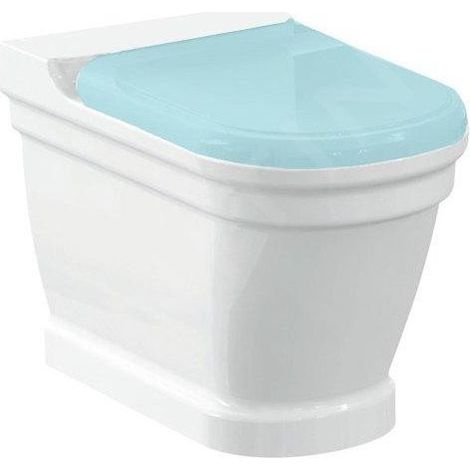 Sapho Antik - Cuvette de WC à poser, sortie arrière/ inférieure, blanche AN360 (1/3)