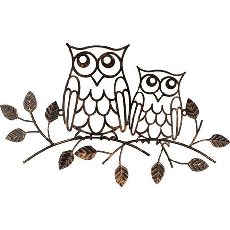 Décoration murale Owl Home tenture murale extérieure pour chambre à coucher salon jardin extérieur,de DEBUNS (1/5)