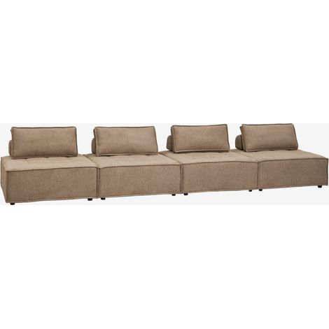 SKLUM 4-teiliges modulares Sofa im Stoff Vermont                                   