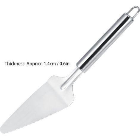 Coupe-pizza - Acier Inoxydable - Épaisseur 1,4 cm - Pour Pizza Tartes Pâtisseries - Lot de 2 (1/5)