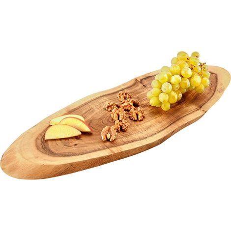 Tagliere e vassoio da portata in legno di acacia, 40 cm (1/3)