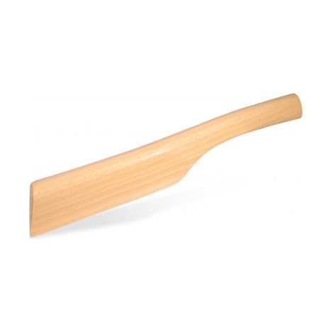 Edma – Bourseault de zingueur – En bois de charme – Longueur 310 mm – Pour travail du zinc et plomb – Forme droite