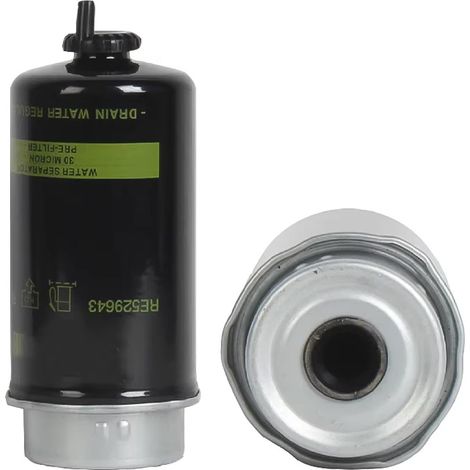 L'Gesamtheit séhartchateur carburant-eau RE529641 convient aux Motors John Deere 3029, 4045 Eind 6068. (1/4)
