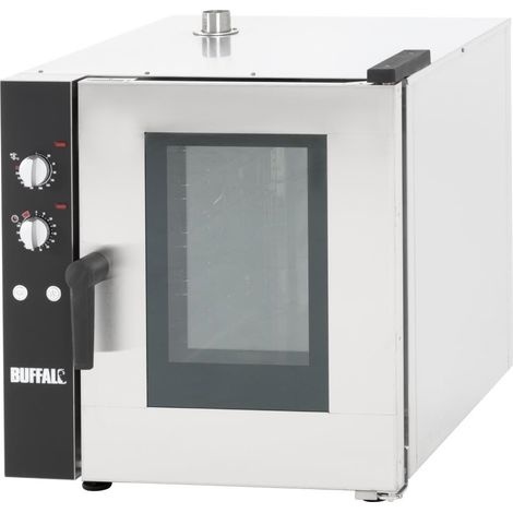Four à Convection avec Humidificateur 5 x GN 1/1 Triphasé - Buffalo (1/4)