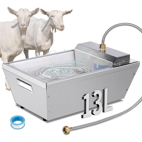 13L Abreuvoir Automatique pour Bétail pour Grands Chiens, Chèvre, Bœuf (1/5)