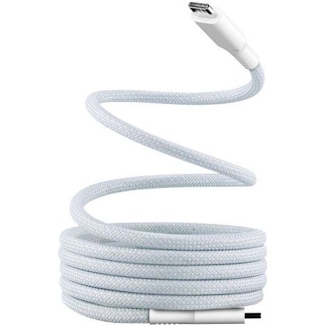 T'nB Câble USB-C vers USB-C gaine magnétique 1,5 m mâle/mâle - Bleu (1/5)