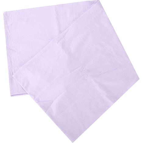 Housse de canapé de massage/spa en coton doux avec ouverture pour respirer le visage, lilas (1/5)