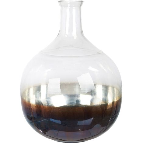 Flower Vase RAZALA Glass 40 cm Multicolour