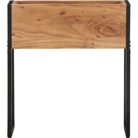 Maison Exclusive - Jardinière 60x20x68 cm Bois massif d'acacia (1/5)