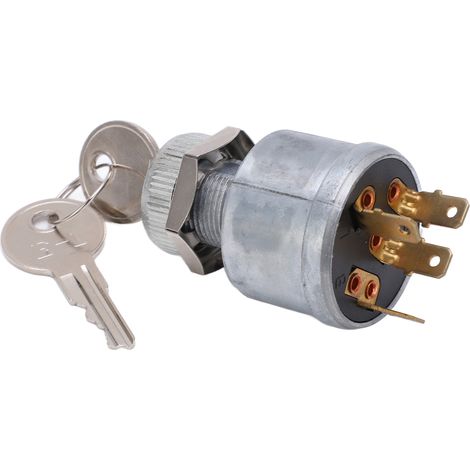 Interrupteur de démarrage Club Car avec 2 clés 33639G01, compatible avec EZGO TXT (à partir de 1981).