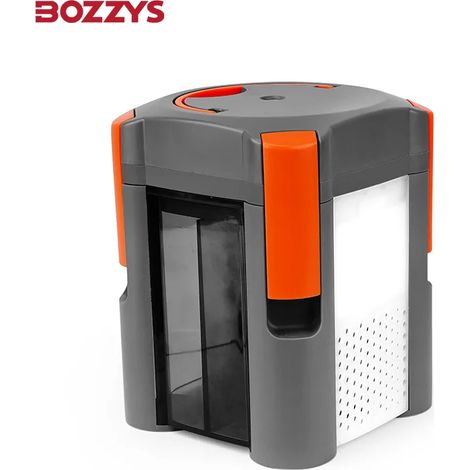 (S6-GRIS) Lampe d'eau salée portable BOZZYS, autonomie de 72 heures sans piles, idéale pour le camping et la pêche en extérieur (éclairage de secours). (1/5)