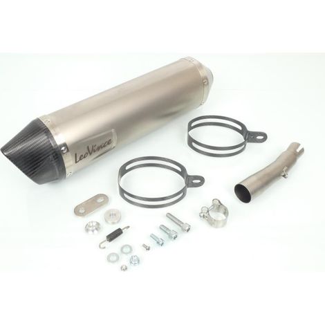 schalldämpfer leovince lv one evo inox für roller sym 300 gts (1/5)