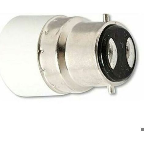 Convertisseur Douille B22 vers E14 - Adaptateur d'Embase pour Ampoules - Compatible Plafonniers et Lampes à Vis - Lot de 5 (1/4)