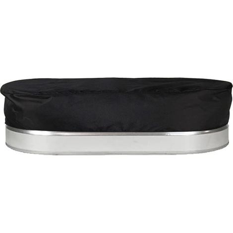 Couverture De Piscine Ovale, Couvertures Solaires pour Piscines Hors Sol, Couverture De Piscine, Couverture de piscine ovale de4ft pour hors sol, noir (1/3)