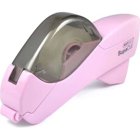 Dévidoir De Ruban Adhésif - Coupe Automatique Sans Pile - Compatible Rouleaux Jusqu'à 25 mm De Largeur - 2 Rouleaux Inclus - Bleu Pastel (1/4)