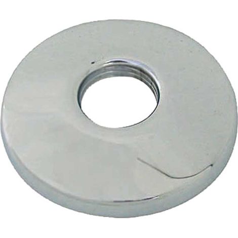 "ROSONE FILETTATO 1/2"""" IN OTTONE CROMATO Øest.65 mm"