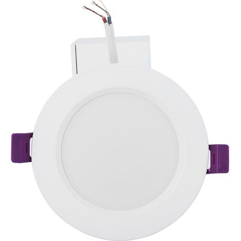 Plafonnier LED RGB W avec éclairage multicolore, ampoule WiFi, commande vocale via application (1/4)