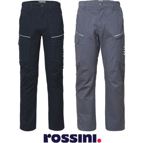 Pantaloni da Lavoro Rossini R-Stretch Grigio S (1/5)