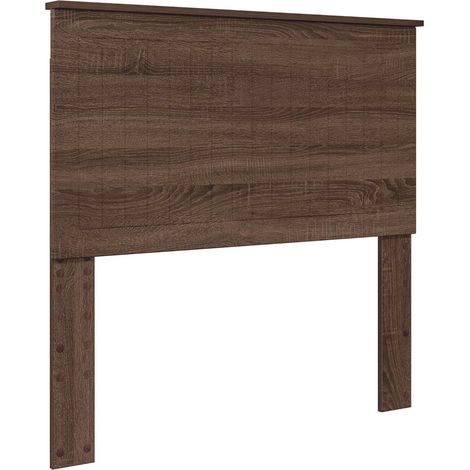 Maison Exclusive - Testiera con testiera Rovere Marrone 100 cm Legno multistrato
