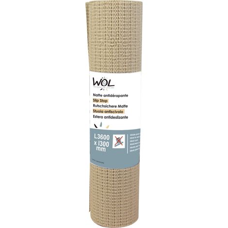 Natte antidérapante tapis WOL Coloris - Beige (1/5)