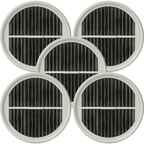 vhbw Kit de 5x Filtres d'aspirateur compatible avec Xiaomi Roidmi F8 Pro aspirateur sans-fil - Filtre anti-saleté (1/4)