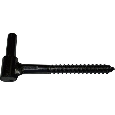 Einschraubkegel 12 mm, Stahl schwarz pulverbeschichtet RAL 9005 (1/3)