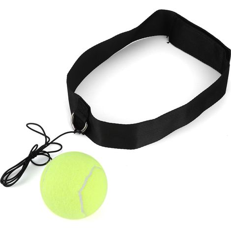 Lot de 2 ballons de boxe avec bandeau pour l'entraînement de la vitesse et des réflexes, équipement de gym. (1/5)