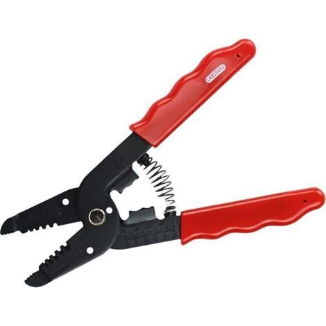 Pince À Sertir Multifonction 7 En 1 Pour Câbles Électriques De 0,2 À 1,25 Mm² – Cisaille Et Outil De Sertissage Manuel De 160 Mm (1/5)