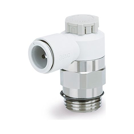 Régulateur de débit SMC Série AS, Femelle 1/8 pouce, 4mm ( Prix pour 1 )